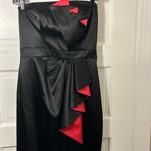 White House Black Market- strapless cocktail dress